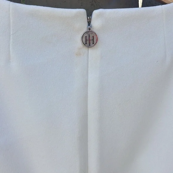 Tommy Hilfiger Scuba Crepe Colorblock Sheath Dress Sz 10 - Picture 5 of 5